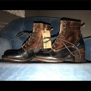 Bed stu Oath heel booties
